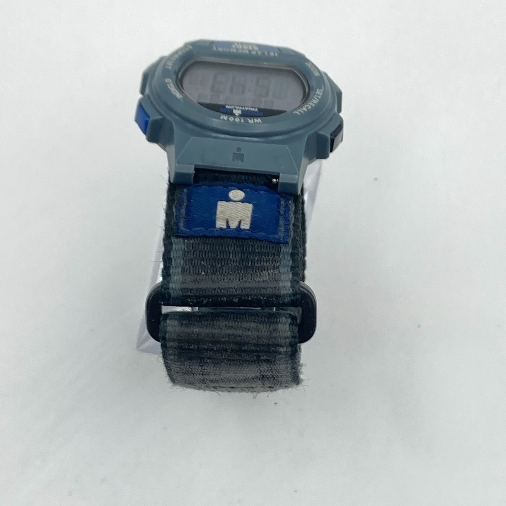 Timex Ironman Men's Watch Digital Gray Blue Indiglo 10 Lap Chrono New Battery - Picture 8 of 16